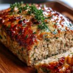 melt in your mouth garlic parmesan chicken meatloaf easy dinner