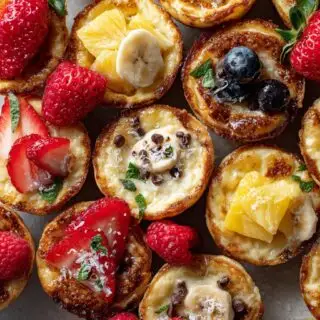 mini muffin pancake bites