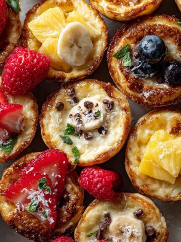 Mini Muffin Pancake Bites