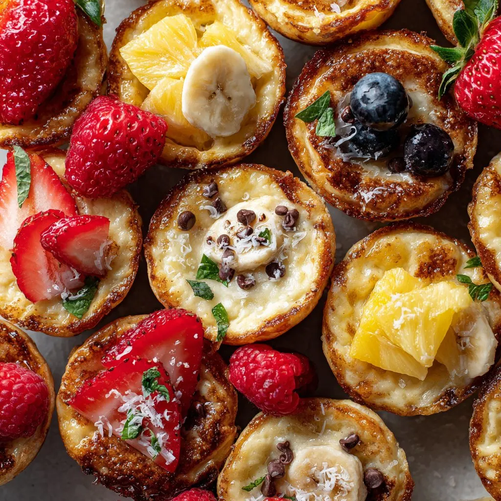 Mini Muffin Pancake Bites
