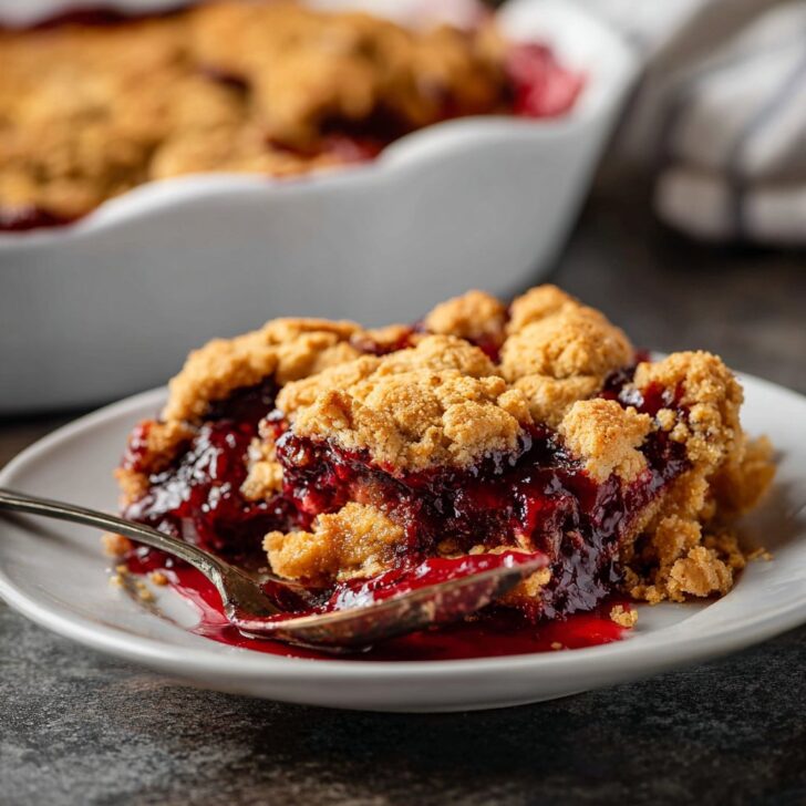 Peanut Butter and Jelly Cobbler recipe