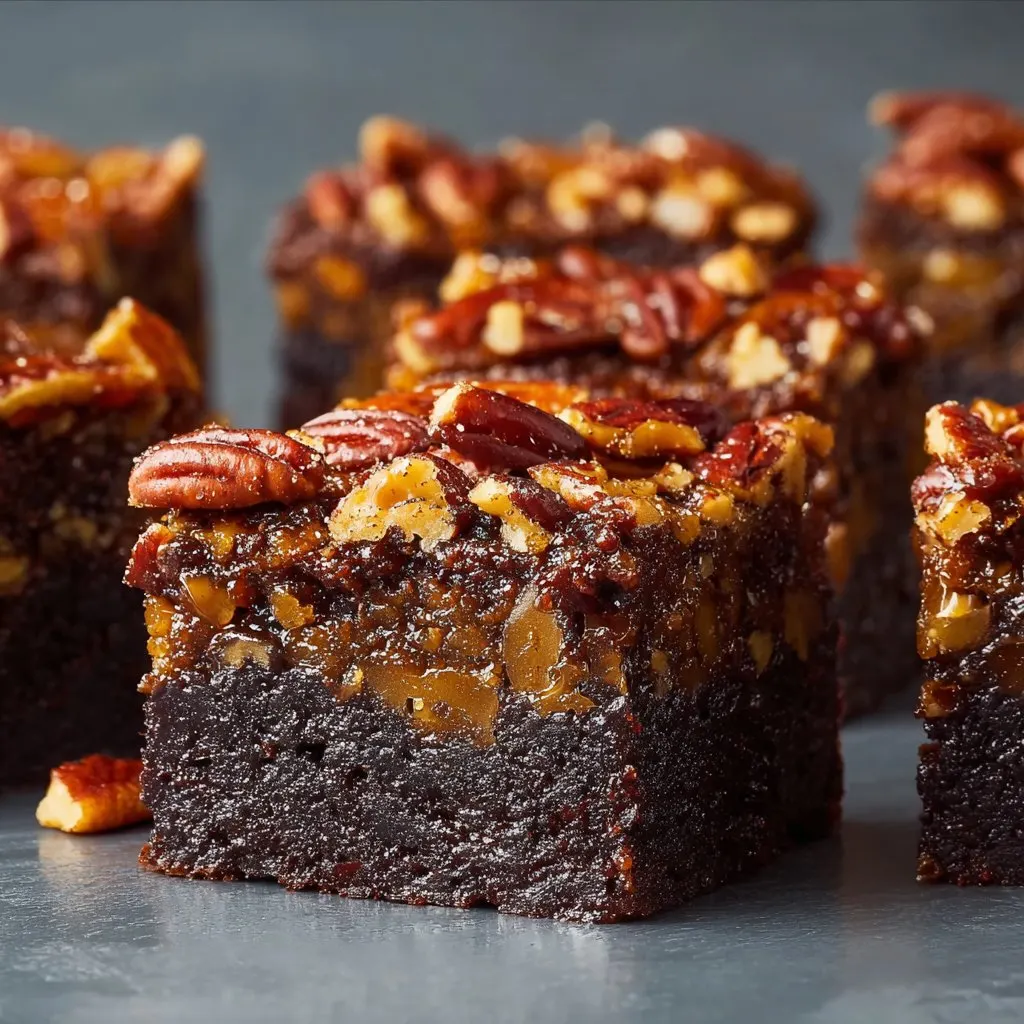 Pecan Pie Brownies