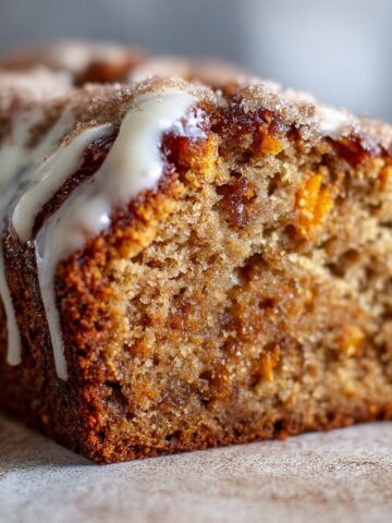 Persimmon Bread with Cinnamon Spice