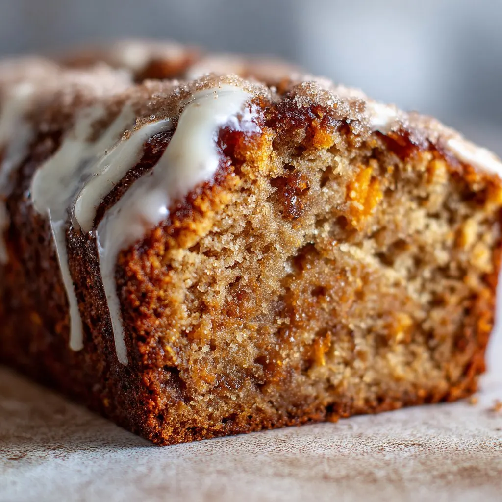 Persimmon Bread with Cinnamon Spice
