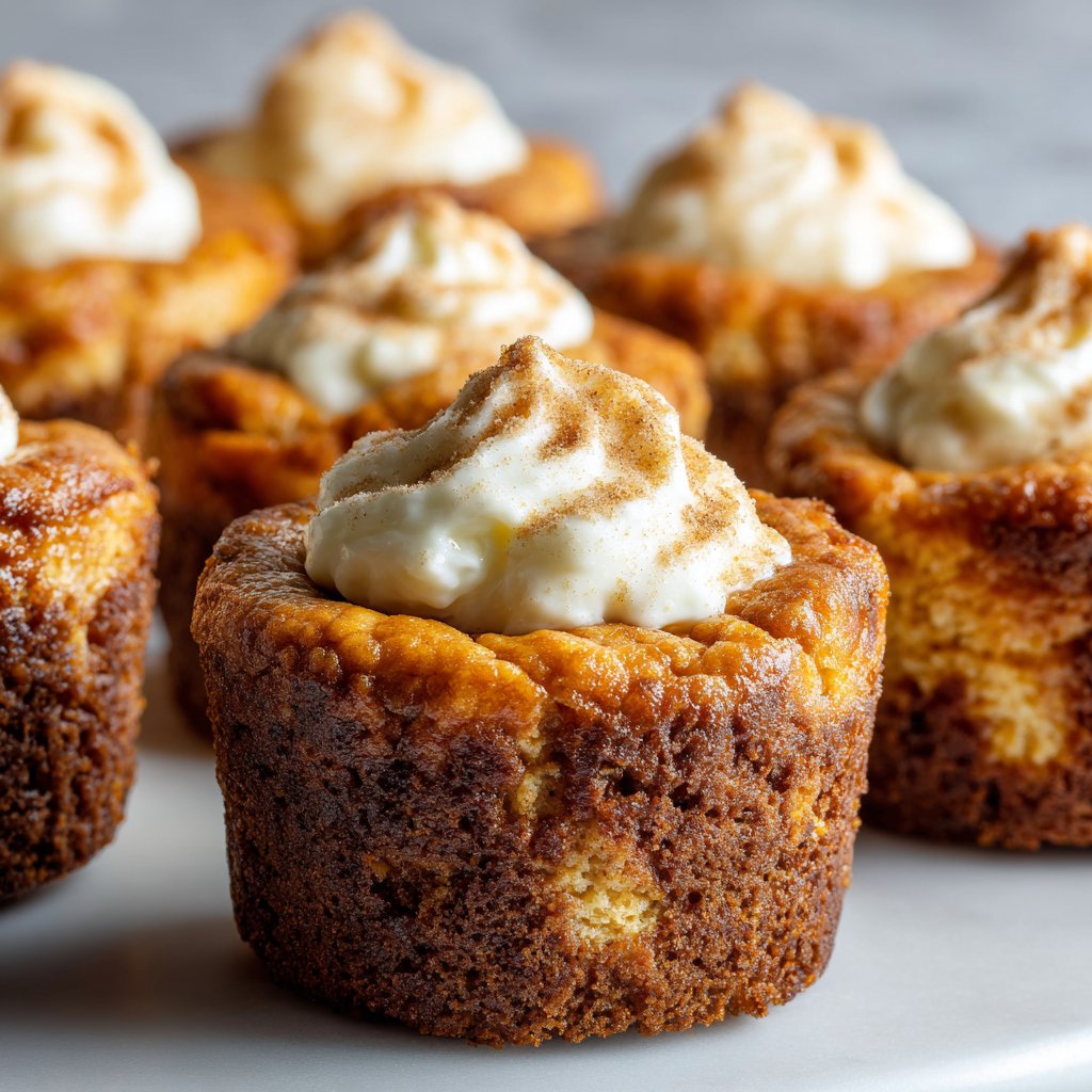 Pumpkin Cheesecake Muffins Easy Bake