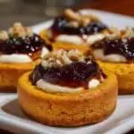 pumpkin cheesecake thumbprints