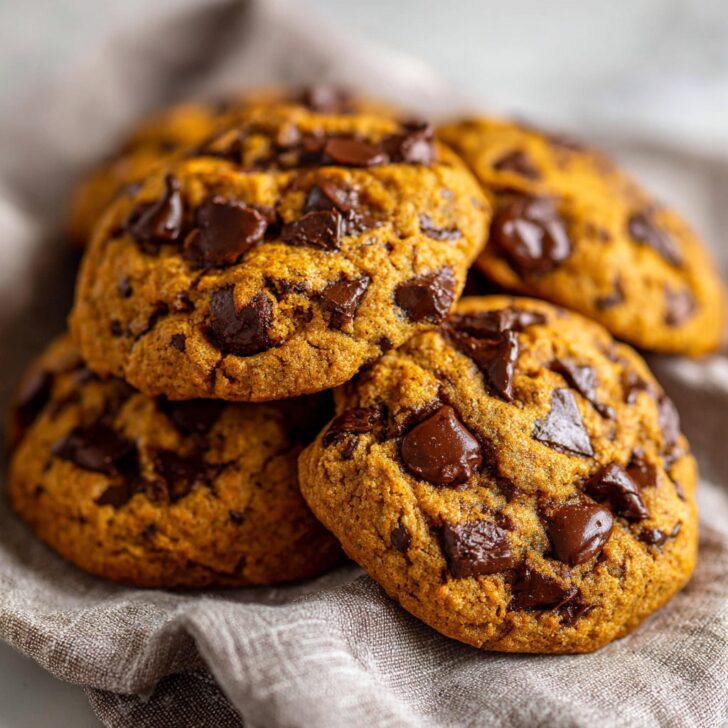 Pumpkin Chocolate Chip Cookies
