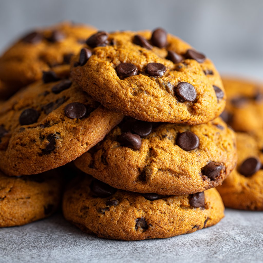 Pumpkin Chocolate Chip Cookies Pumpkin Chocolate Chip Cookies