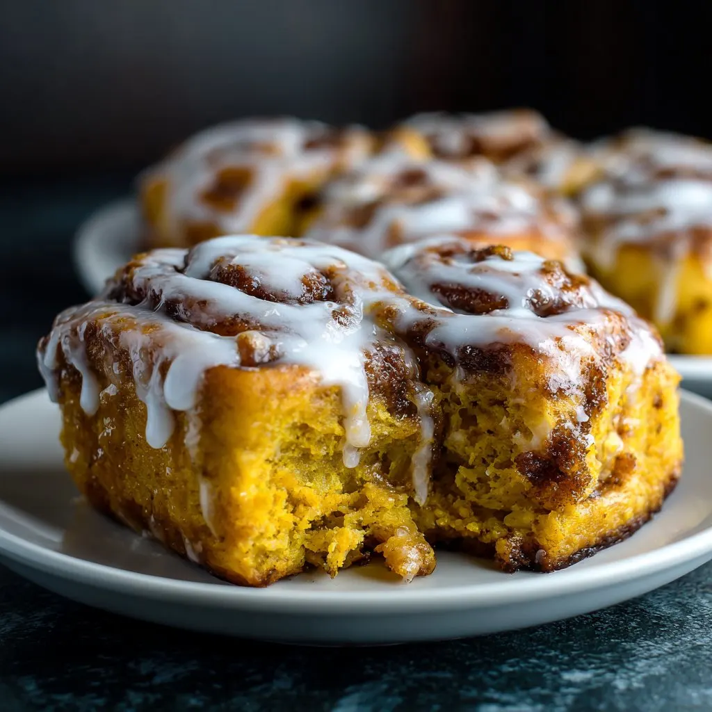 Pumpkin Cinnamon Rolls Made from Scratch Pumpkin Cinnamon Rolls Made from Scratch