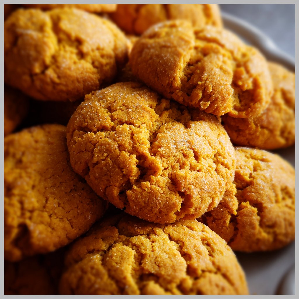 Pumpkin Cookies Soft & Chewy