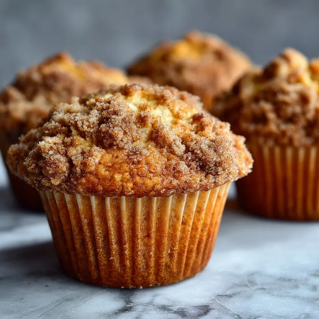 Pumpkin Muffins with Cinnamon Streusel Pumpkin Muffins with Cinnamon Streusel