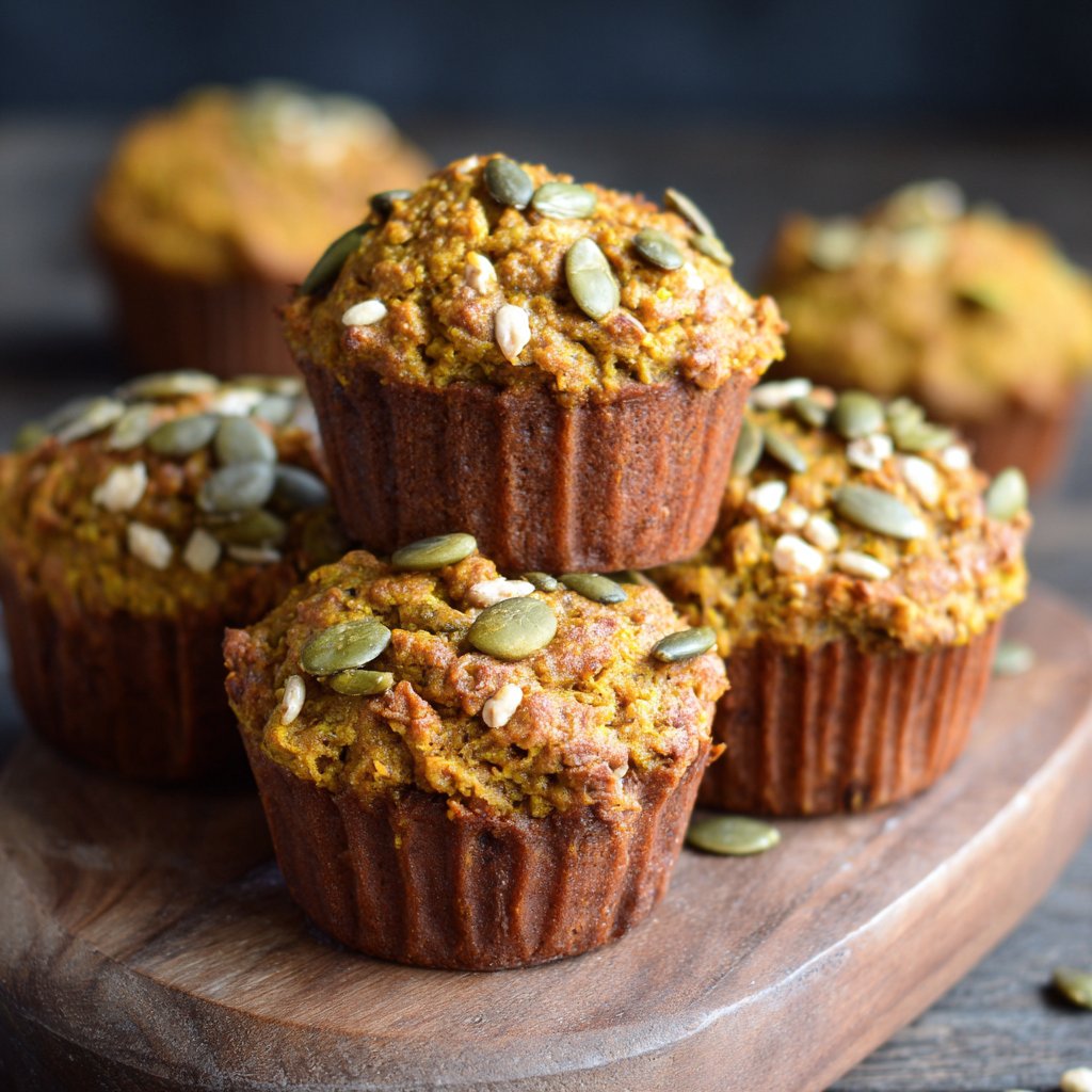 Pumpkin Protein Muffins (Gluten free)