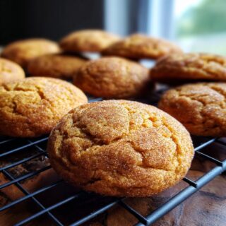 pumpkin snickerdoodle cookies warm spice