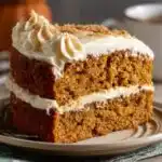 pumpkin spice cake with brown sugar