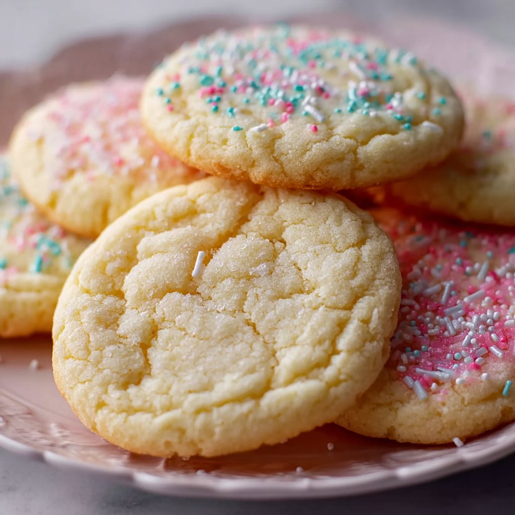 Quick Soft Sugar Cookies