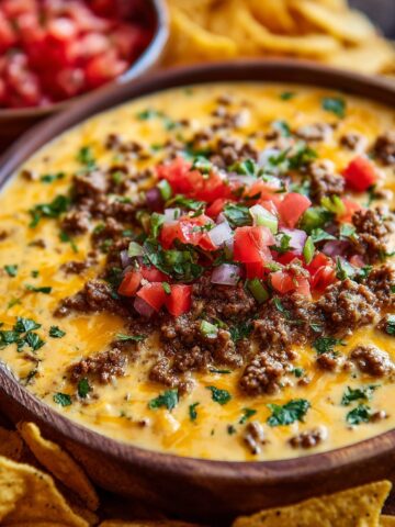 Ranch Queso Dip for Game Day Snacks