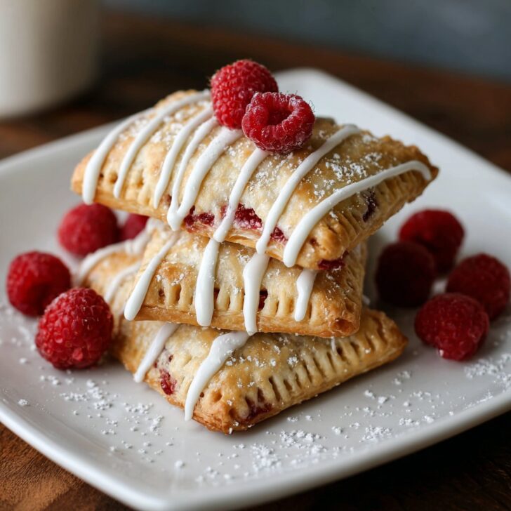 Raspberry Protein Pop Tarts