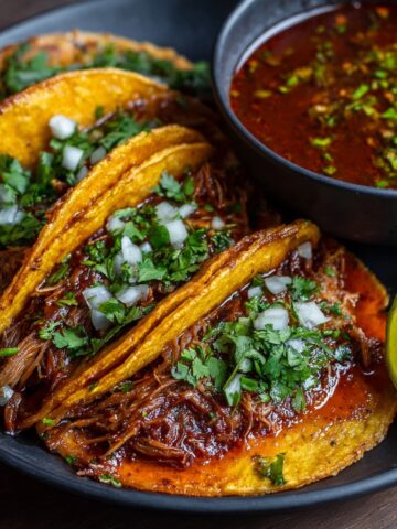 Easy Mexican Birria Tacos (Slow Cooked)