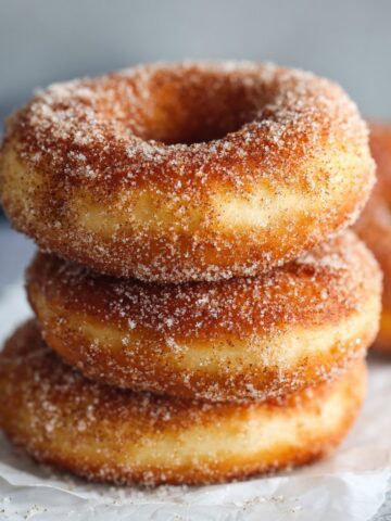 No-Fry Cinnamon Sugar Donuts
