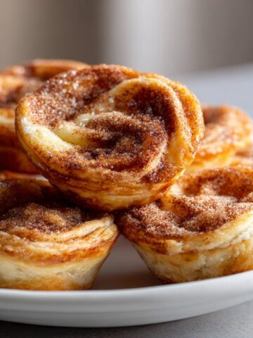 Cinnamon Sugar Cheesecake Crescent Bites