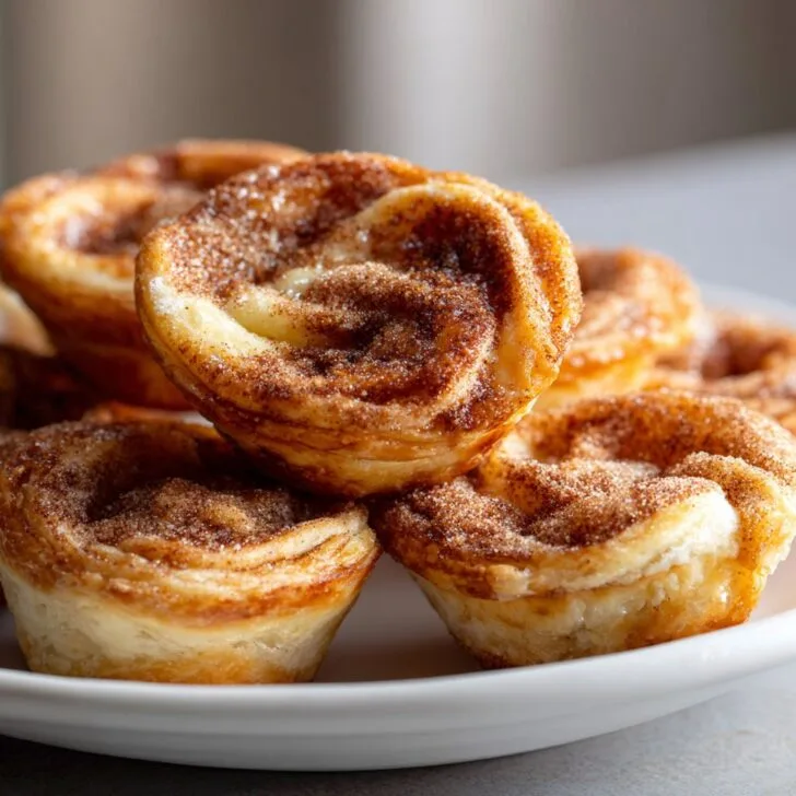 Cinnamon Sugar Cheesecake Crescent Bites