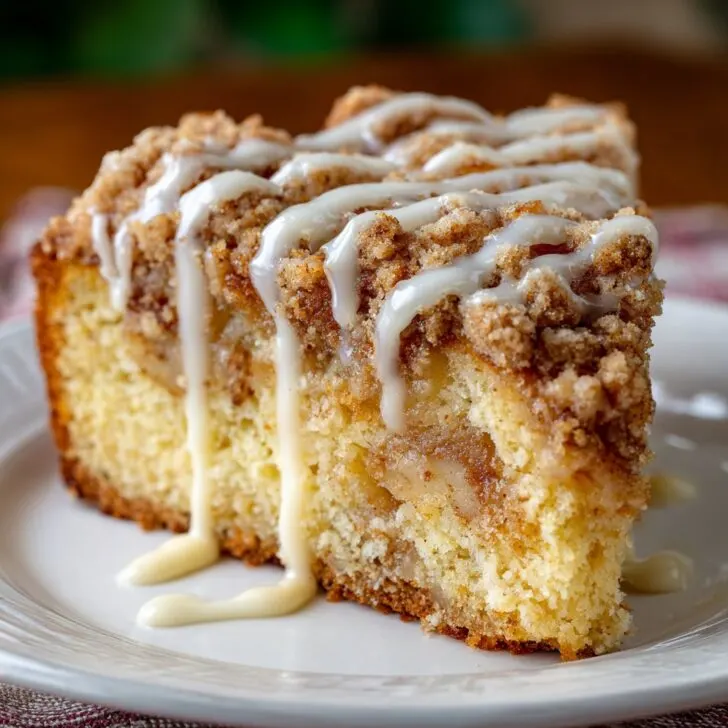 Rustic Apple Crumb Cake Dessert