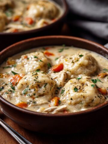 One Pot Chicken and Dumpling Soup