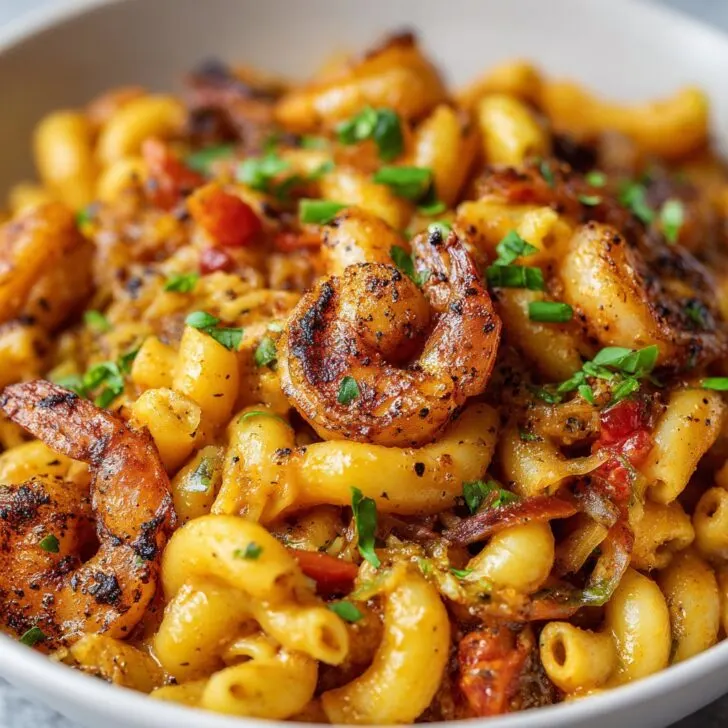 Jamaican Pasta with Spicy Shrimp