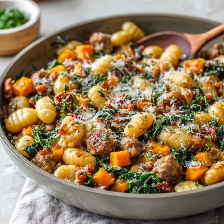 Sausage Gnocchi Butternut Skillet