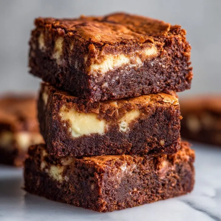 White Chocolate Brownies (Fudgy!)