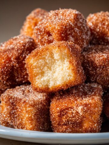 Churro Bites with Cinnamon Sugar Coating