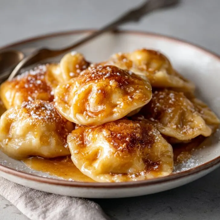 Easy Peach Dumplings (Buttery & Crisp)