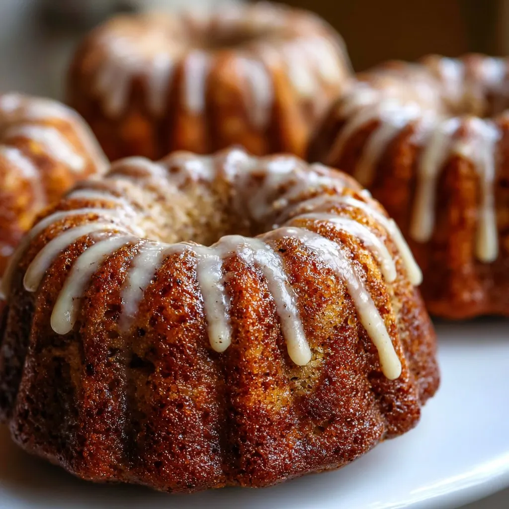 Mini Cinnamon Sourdough Bundt Cakes Mini Cinnamon Sourdough Bundt Cakes