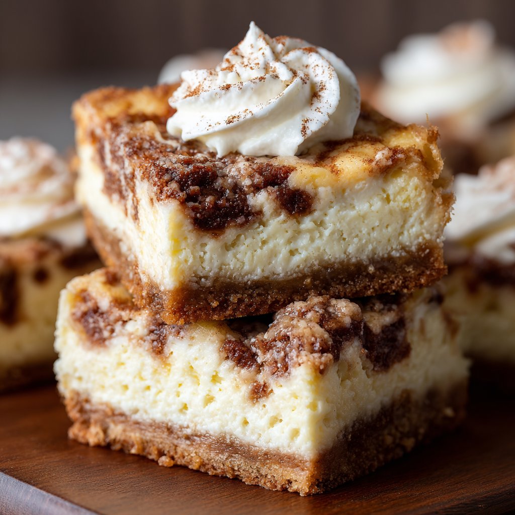 Cinnamon Roll Cheesecake Stuffed Bars Cinnamon Roll Cheesecake Stuffed Bars