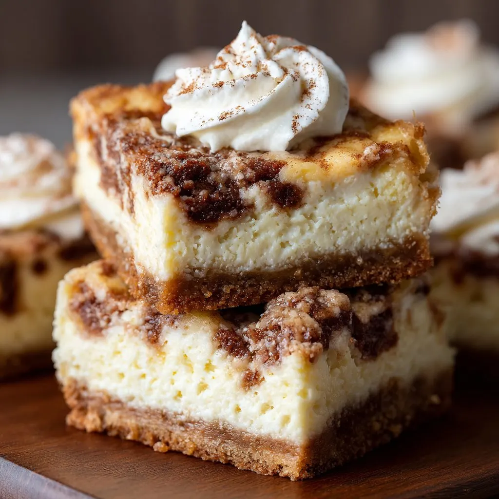 Cinnamon Roll Cheesecake Stuffed Bars Cinnamon Roll Cheesecake Stuffed Bars