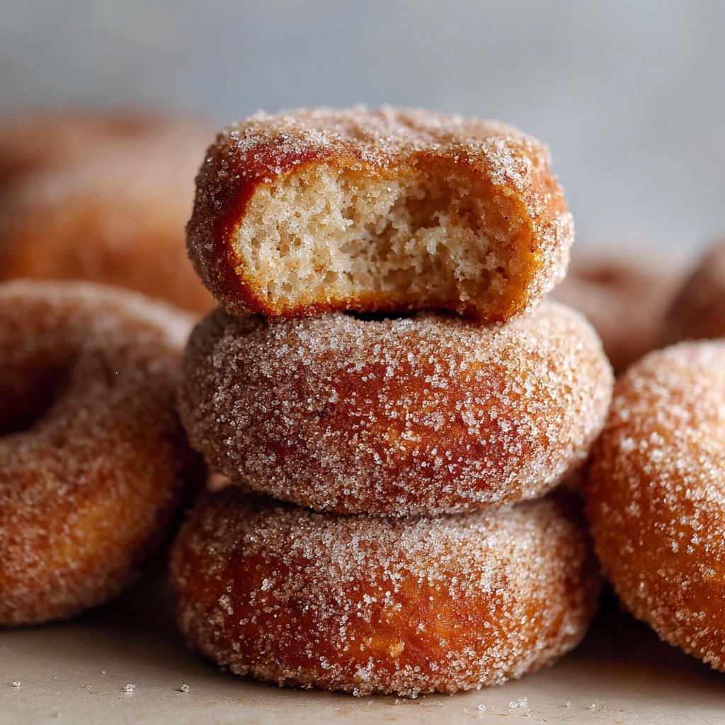 No-Fry Cinnamon Sugar Donuts No-Fry Cinnamon Sugar Donuts