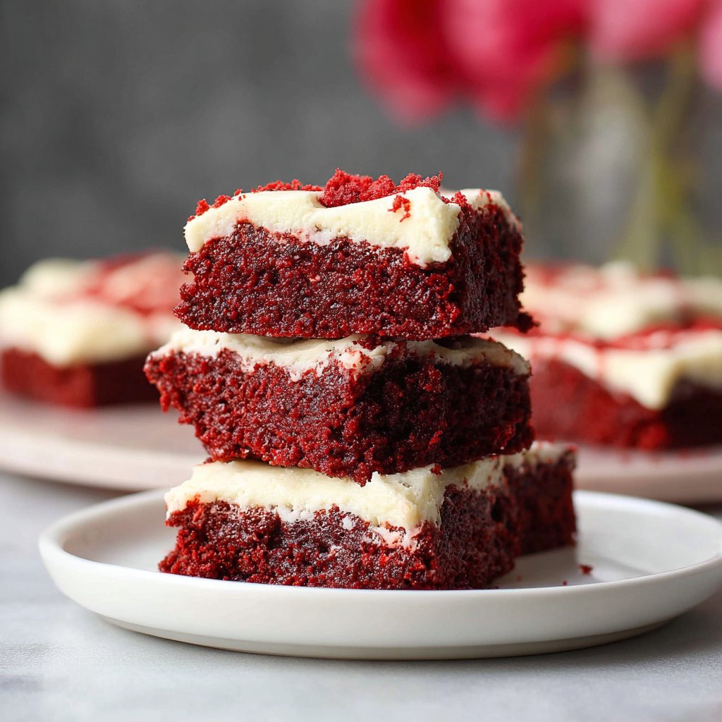 Red Velvet Brownies