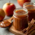 slow cooker apple butter with cinnamon