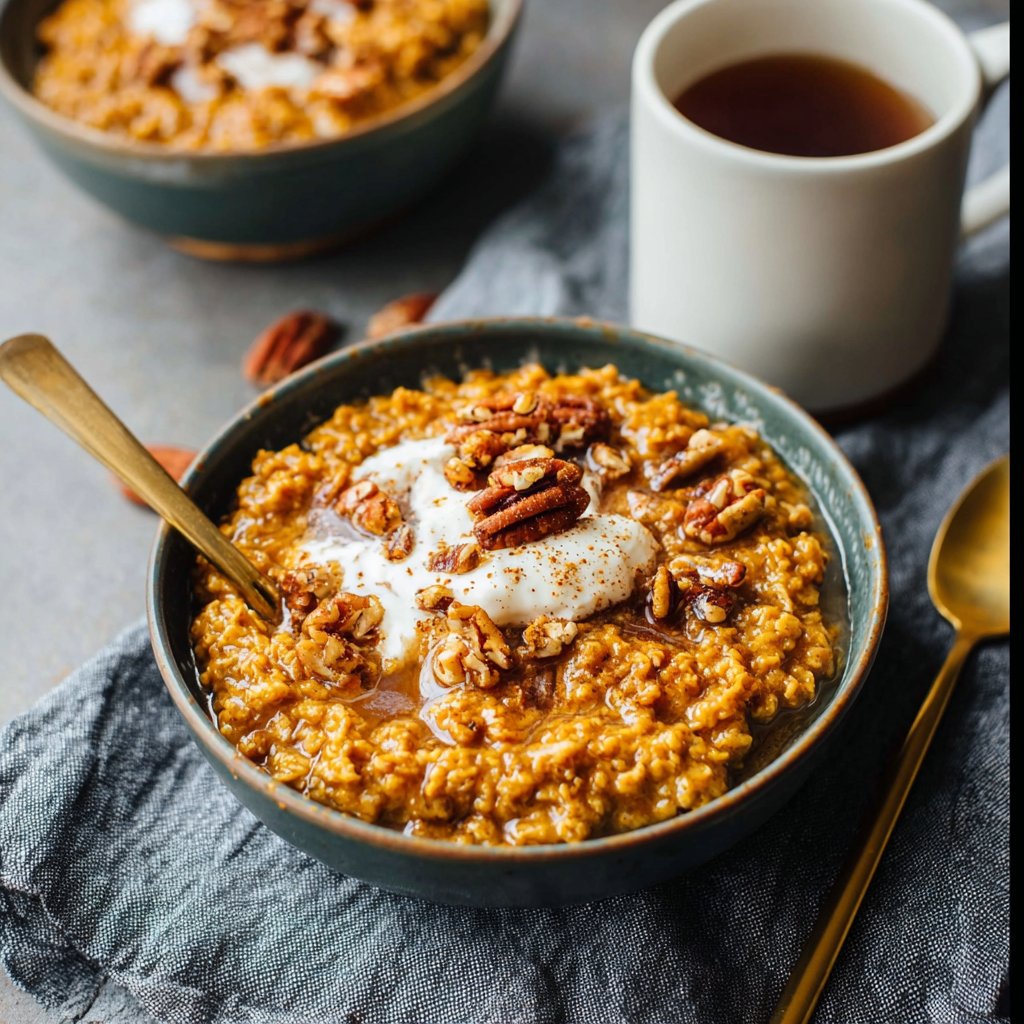 Slow Cooker Pumpkin Pie Oatmeal Slow Cooker Pumpkin Pie Oatmeal