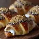smores crescent rolls