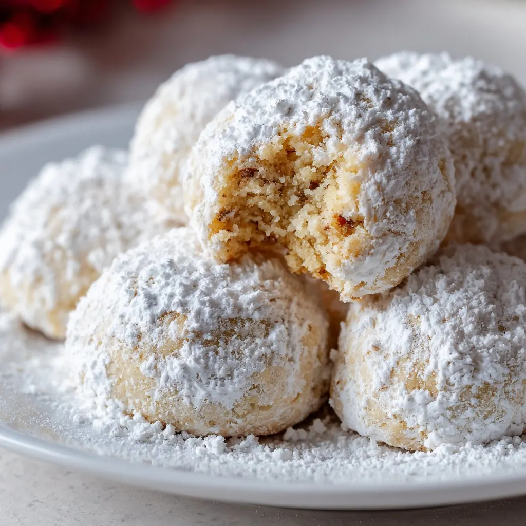 SNOWBALL COOKIES SNOWBALL COOKIES