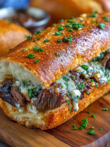 Steak Stuffed French Bread