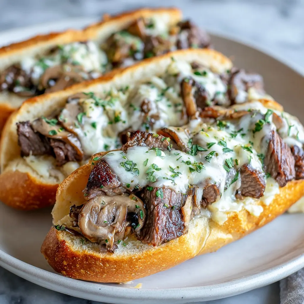 Steak Stuffed French Bread Steak Stuffed French Bread