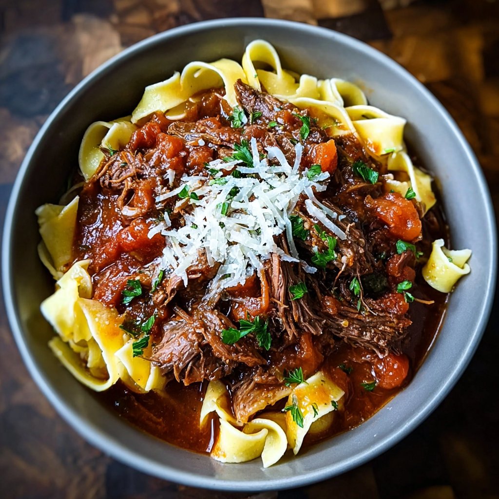 Sunday Slow Cooker Beef Ragu Recipe Sunday Slow Cooker Beef Ragu Recipe