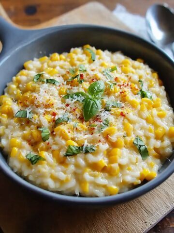Sweet Corn Risotto