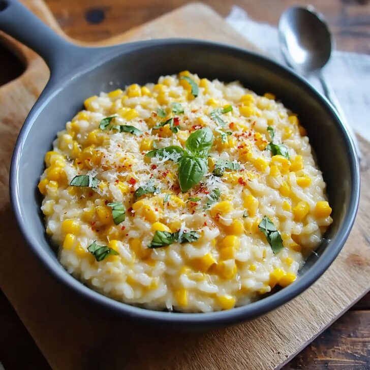 Sweet Corn Risotto