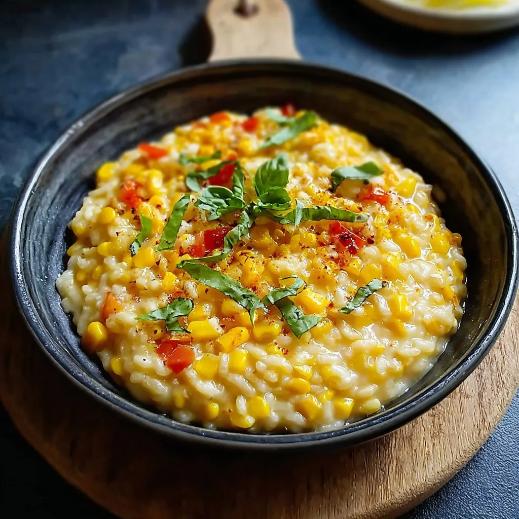 Sweet Corn Risotto Sweet Corn Risotto