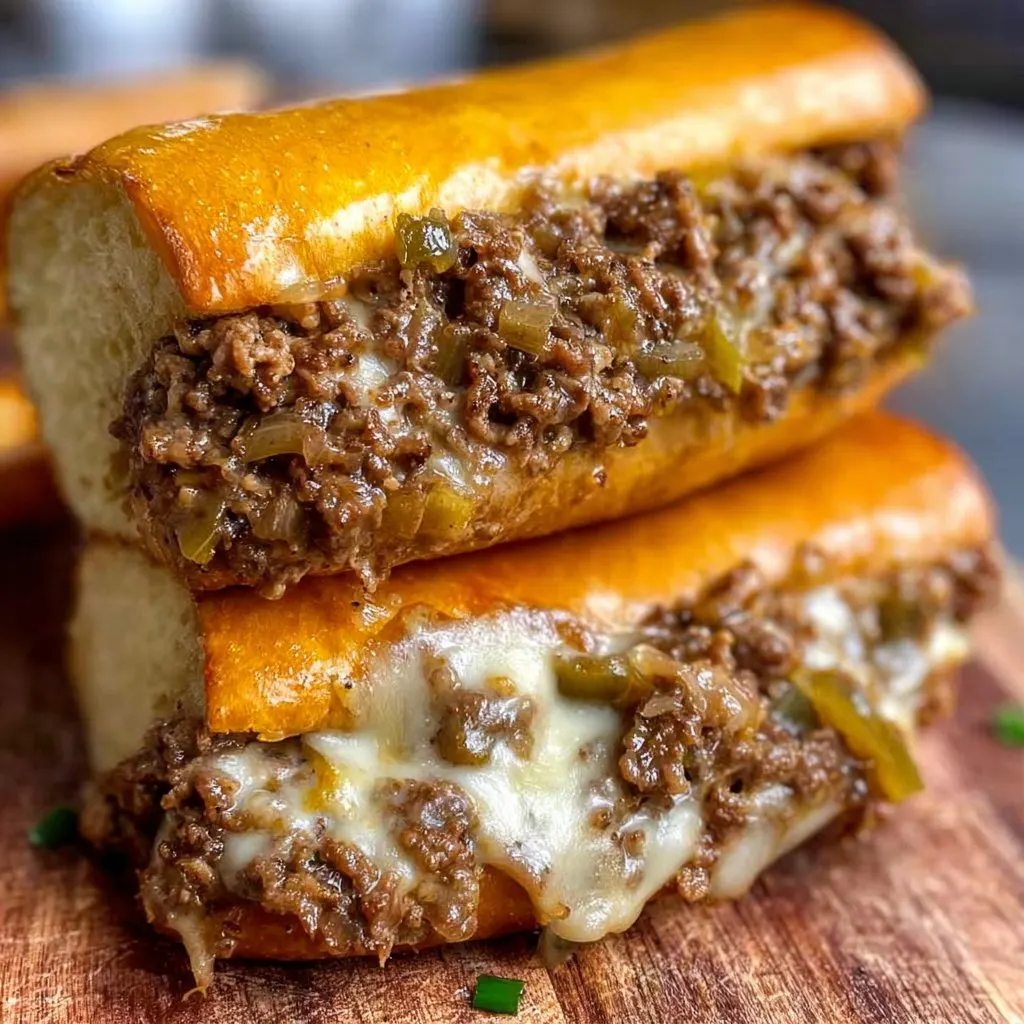 THE BEST Philly Cheesesteak Sloppy Joes Recipe THE BEST Philly Cheesesteak Sloppy Joes Recipe