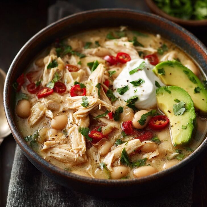 White Chicken Chili for Chilly Nights