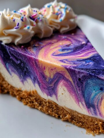 Witches’ Brew Swirl Cheesecake